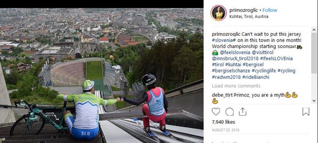primoz roglic esqui