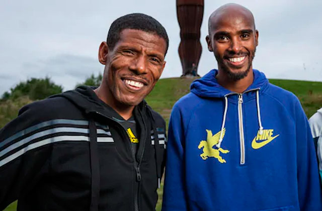 Gebrselassie y Farah, guerra abierta