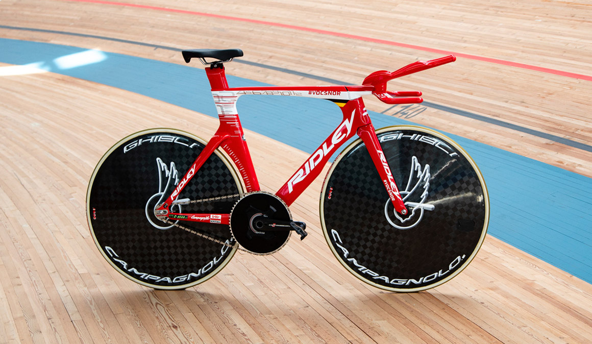 bicicleta ridley victor campenaert record de la hora