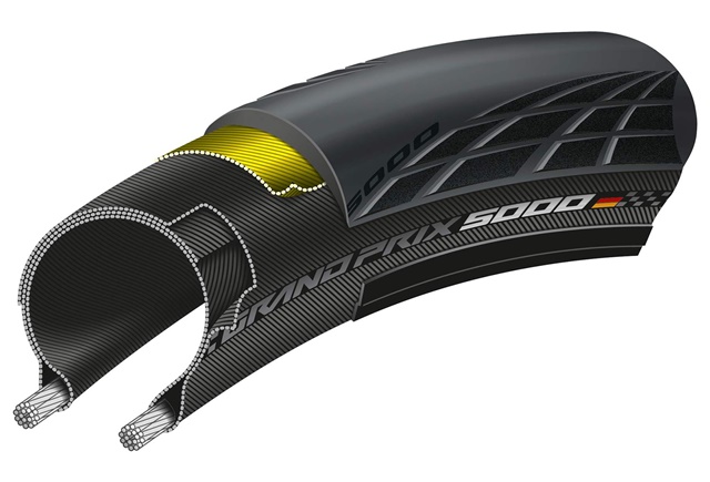 Cubierta ciclismo Continental 5000
