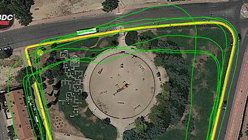 vantage v rutas gps