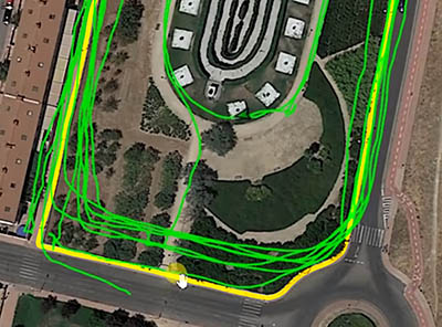 vantage v rutas gps