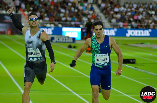 Bruno Hortela, durante el Meeting de Madrid