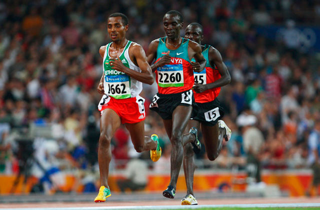 Bekele y Kipchoge, en una imagen de archivo