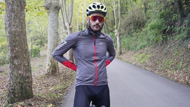 chaqueta shakedry 1985 gore ciclismo