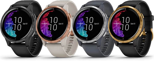 Garmin Venu, diseños