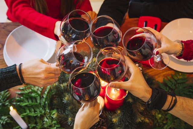 beber alcohol navidad ciclismo