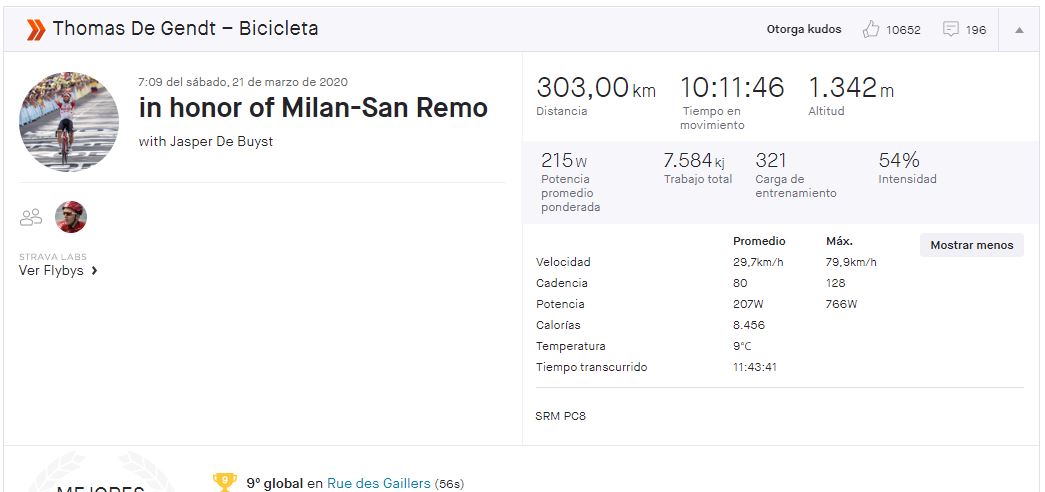 de gendt milan sanremo