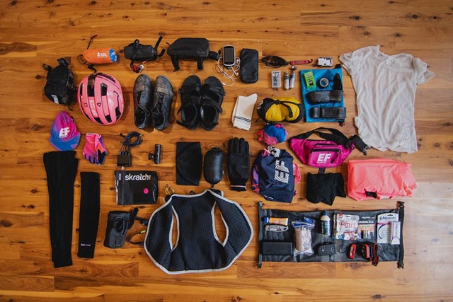 material ruta bikepacking