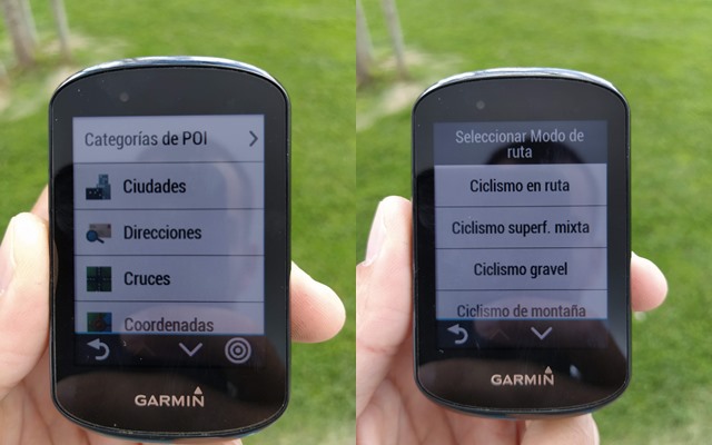puntos de inters garmin 830