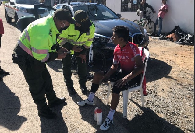 Nairo quintana atropellado