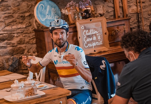 Qué come alejandro valverde en el tour de francia