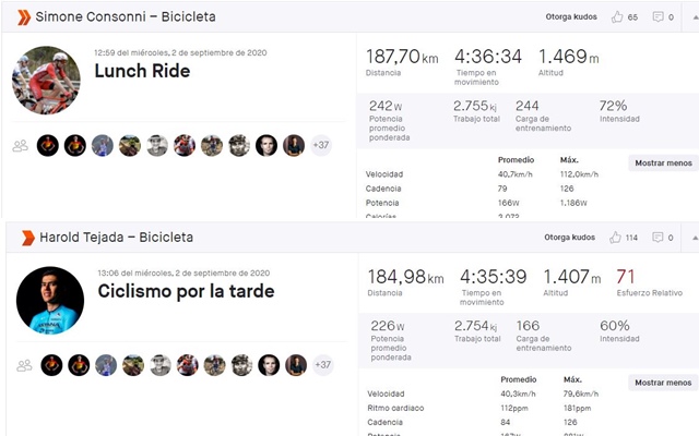datos tour de francia strava