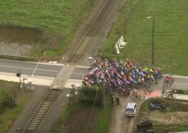 Paso a nivel tour de flandes