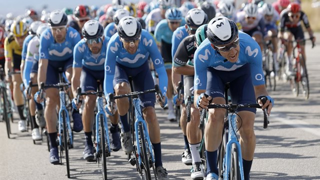 Movistar team la vuelta