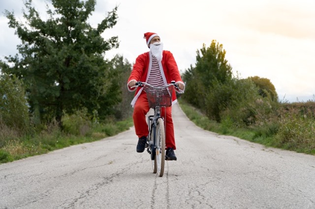 10 mandamientos del ciclista en navidad