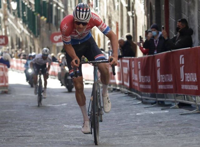 van der poel datos potencia strade bianche vatios