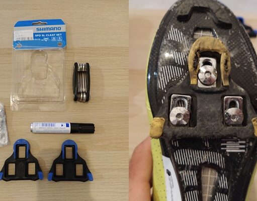 Como cambiar las calas zapatillas ciclismo