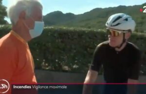 Televisión francesa confunde a Chris Froome