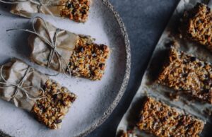 barritas energéticas avena caseras fáciles