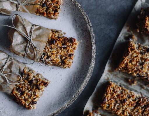 barritas energéticas avena caseras fáciles