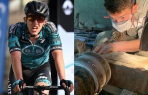 nicola bagioli ciclista ceramica