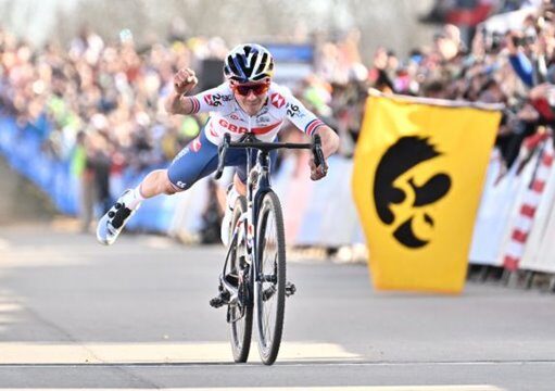 Thomas pidcock van aert van der poel
