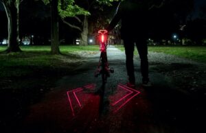 luz trasera bici