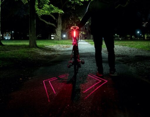 luz trasera bici