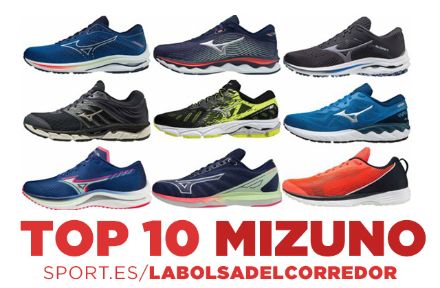 top 10 zapatillas mizuno running