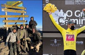 magnus cort vuelta galicia o gran camino kilimanjaro