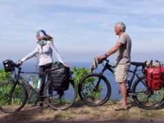 viajar en bicicleta