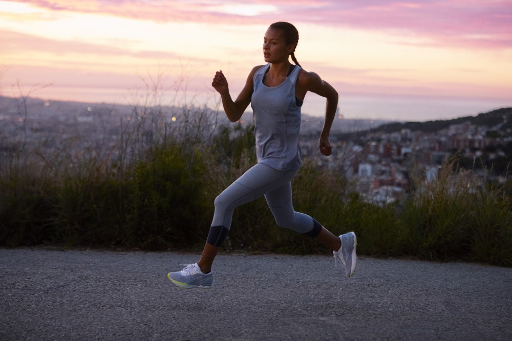 mover brazos al correr