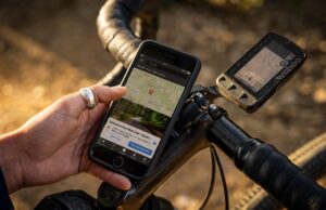 Komoot app móvil