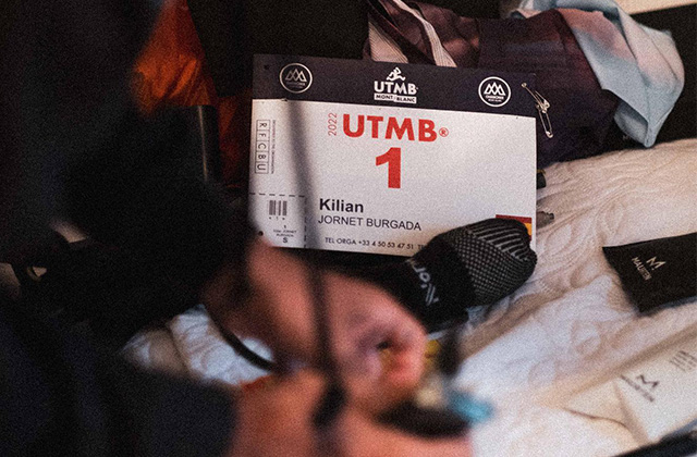 Kilian Jornet UTMB 2022