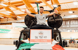 Filippo Ganna récord de la hora