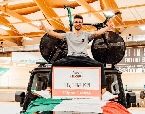 Filippo Ganna récord de la hora