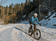 Salir en bicicleta en invierno