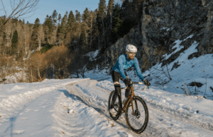 Salir en bicicleta en invierno