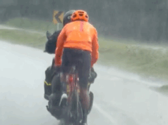 Egan Bernal diluvio