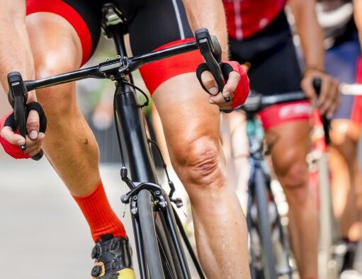 masa muscular en bicicleta