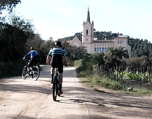 Ruta con bicicleta eléctrica lloret de mar Lloret de mar e-bicigrino