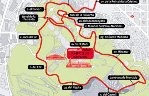 recorrido barcelona la vuelta 2023