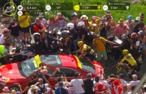 ¿Por qué Jonas Vingegaard y Thibaut Pinot quedaron atascados en el Col de la Loze?