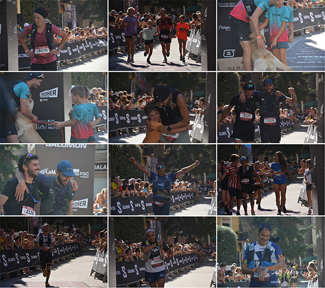 Fotos Ultra y Marató Pirineu llegada Bagà