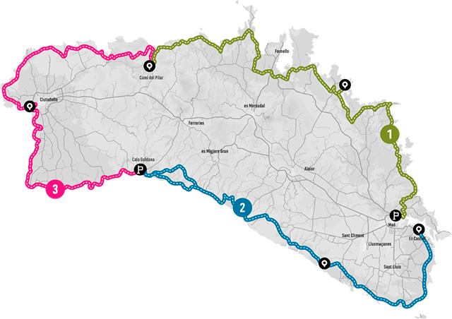 cami de cavalls recorrido