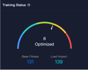Vista rápida del estado de entrenamiento en Evolab