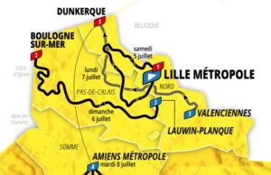 recorrido general 4 etapas tour francia 2025