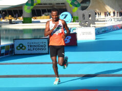 Bekele, en una imagen en Valencia