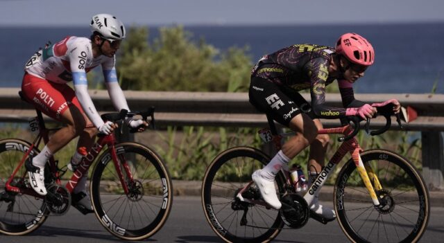 Muñoz en la escapada giro de italia 2024